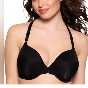 Paramour Black Front Close T-Shirt Bra 36C
